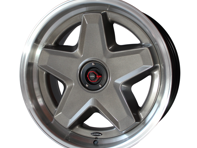 Speedart 18' ATS style 3-piece wheel and cover Rear 11x18' Grey. Porsche 964 / 993 / 996 / 997.1